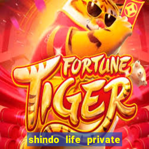 shindo life private server blaze